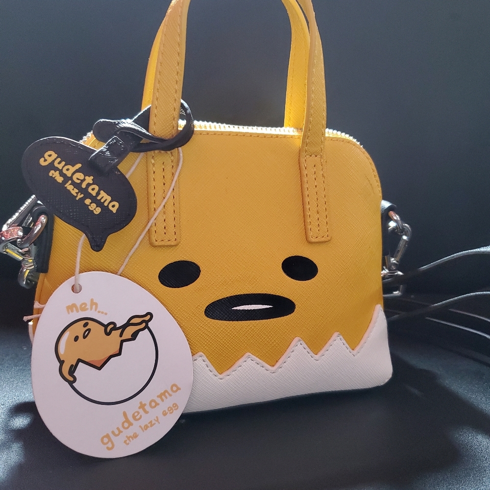 Loungefly x Gudetama Lazy Egg Mini Purse